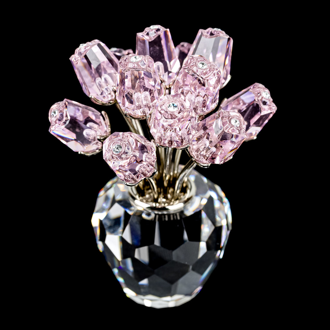 SWAROVSKI Dozen Pink Roses 628343