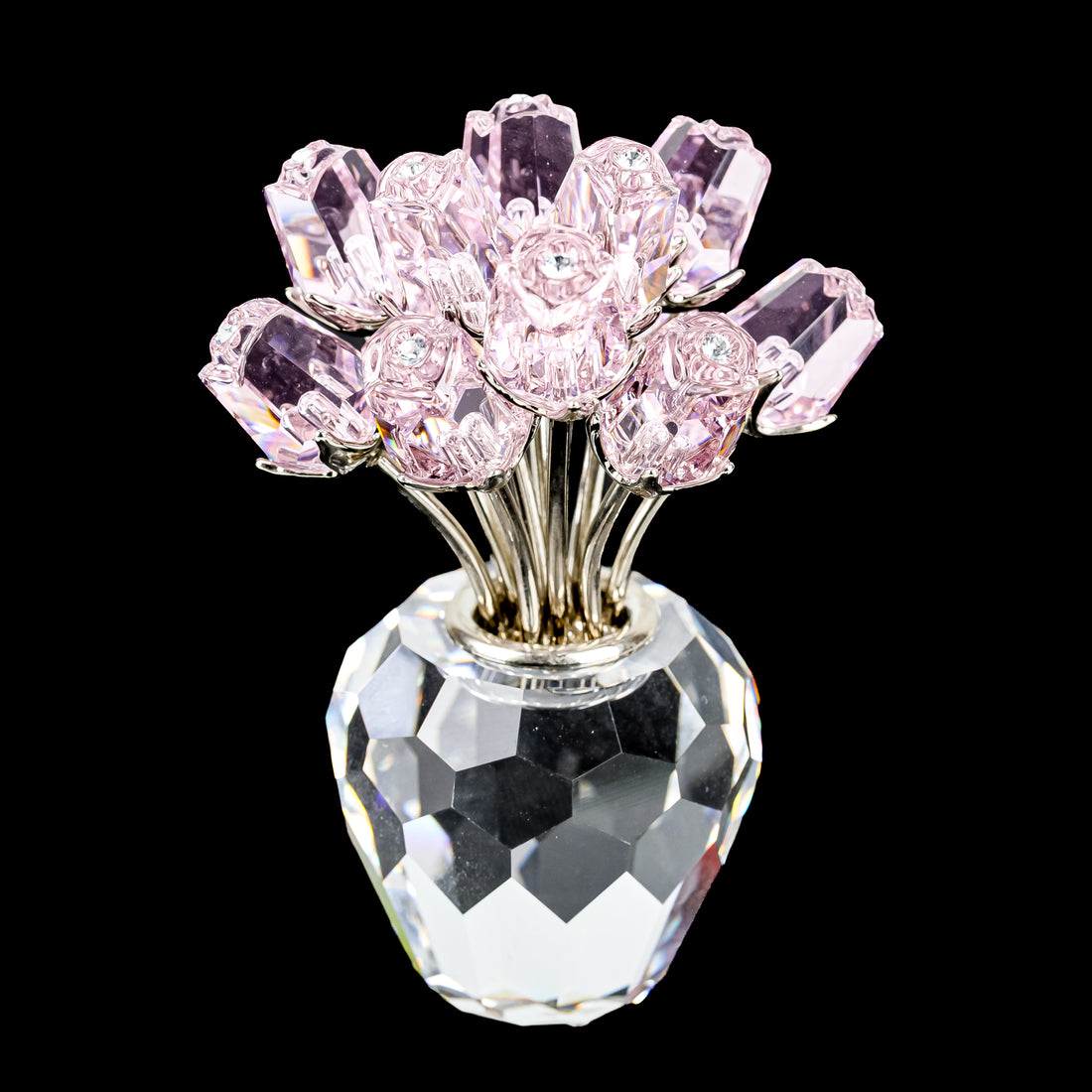 SWAROVSKI Dozen Pink Roses 628343