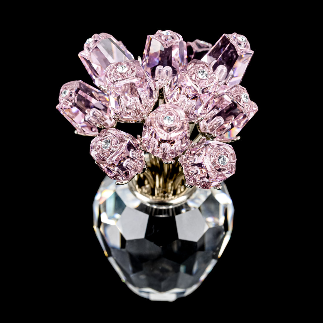 SWAROVSKI Dozen Pink Roses 628343