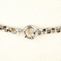 VICTORIAN Sterling Silver "Love Token" Coin Necklace