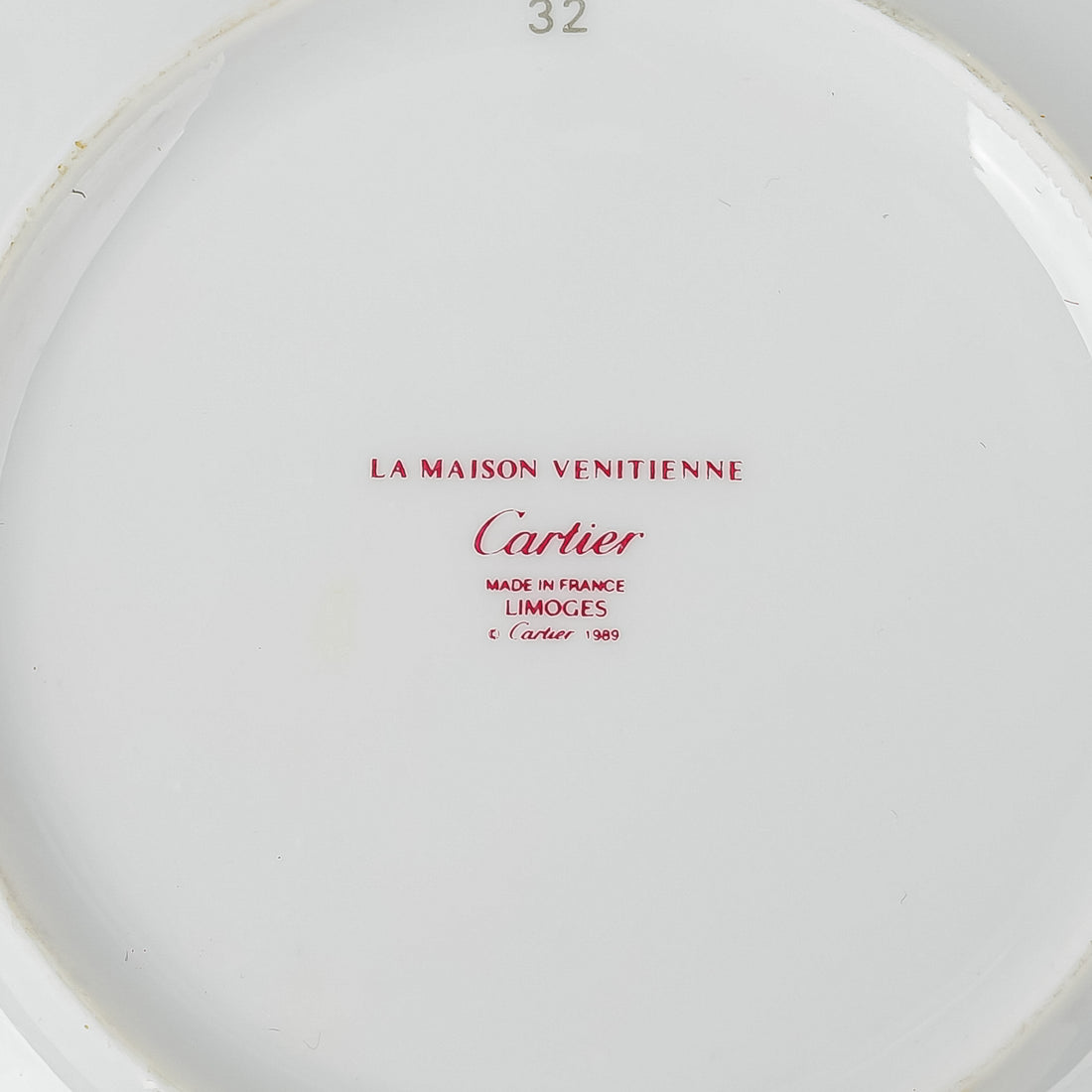 CARTIER La Maison Venitienne Cup And Saucer