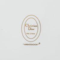 CHRISTIAN DIOR Ambassadior Soup Plates Set Of 6