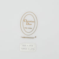 CHRISTIAN DIOR Ambassadior Dinner Plates Set Of 6