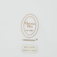 CHRISTIAN DIOR Ambassadior Dinner Plates Set Of 4