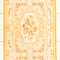 Aubusson Style Flatweave Wool Runner