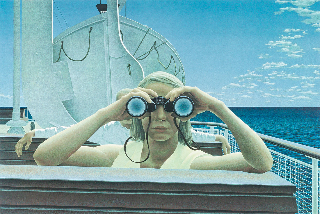David Alexander Colville (Canadian 1920-2013) "To Prince Edward Island"