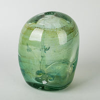 TWO RIVERS Art Glass Vase - Signed