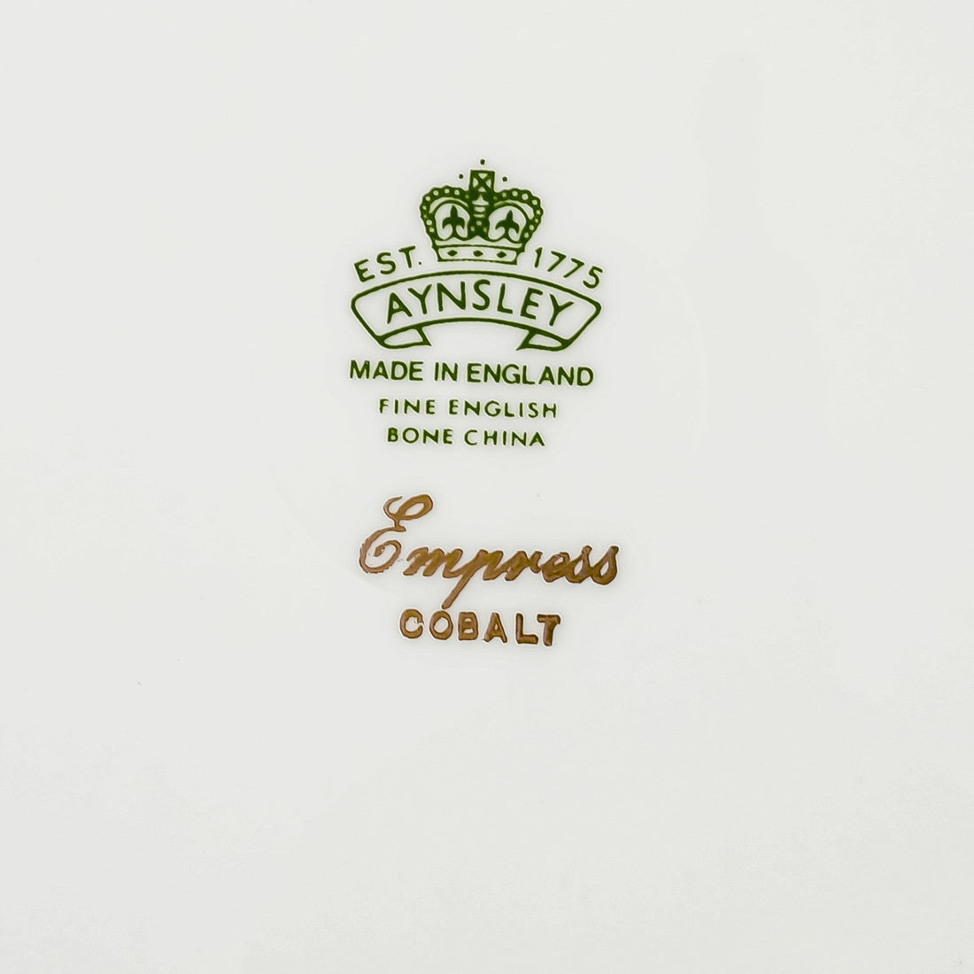 AYNSLEY Empress Cobalt 57 Pieces
