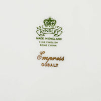 AYNSLEY Empress Cobalt 57 Pieces