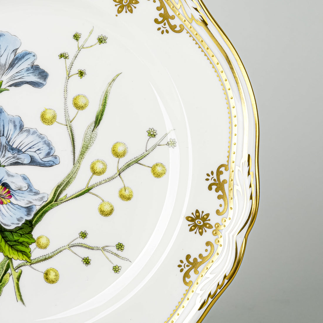 SPODE Stafford Flowers Salad/Dessert Plates Set Of 4