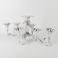 MAPPIN & WEBB Art Nouveau Silverplate Epergne 8 Pieces