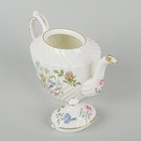 AYNSLEY Wild Tudor Teapot w/Lid