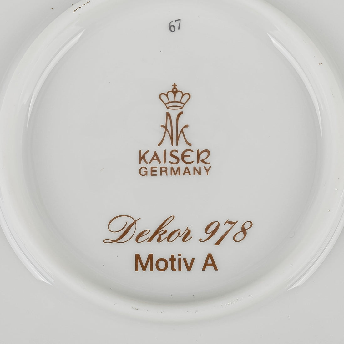 KAISER Dekor 978 Pierced Shallow Bowl