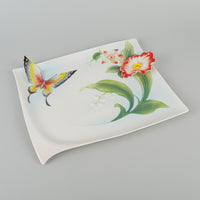 SUCCESS FINE CHINA Butterfly Platter