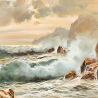 Guido Odierna (Italian 1913-1991)   Untitled- Seascape
