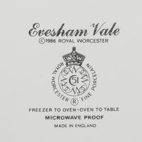 ROYAL WORCESTER Evesham Vale Round Covered Casserole