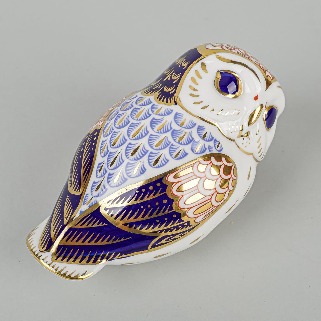 ROYAL CROWN DERBY Paperweight Owl