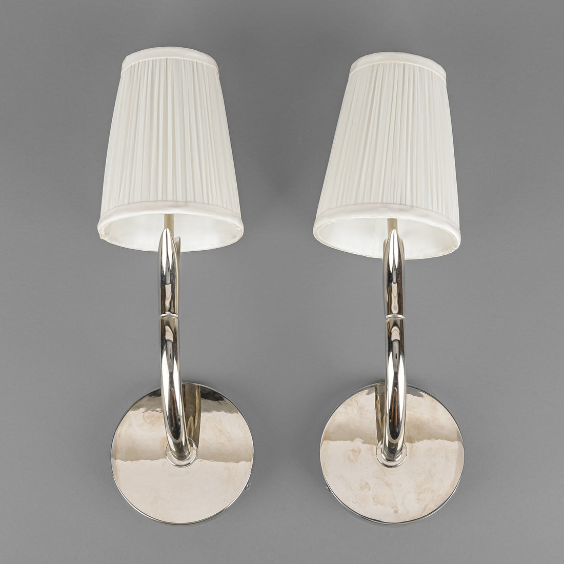 HUDSON VALLEY Deering Sconces Set Of 2 With Nickel Finish