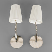 HUDSON VALLEY Deering Sconces Set Of 2 With Nickel Finish