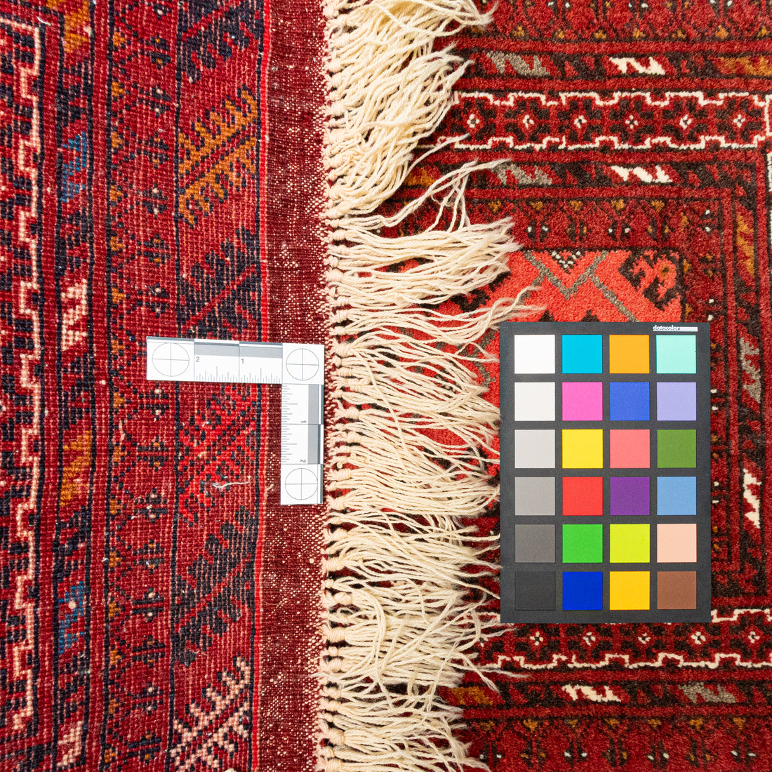 Hand Knotted Wool Mat 41"x22"