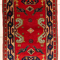 Hand Knotted Wool Hamadan Style Rug