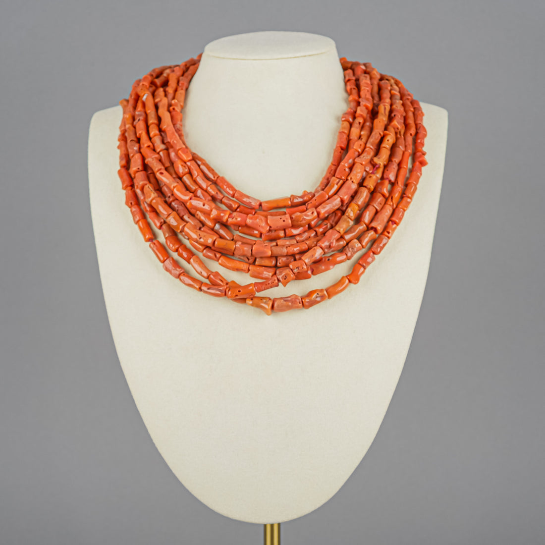 IRADJ MOINI Multi-Strand Coral Necklace