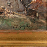 John Ernest Aitken (British 1881-1957) "The Lighthouse. Yourdon."