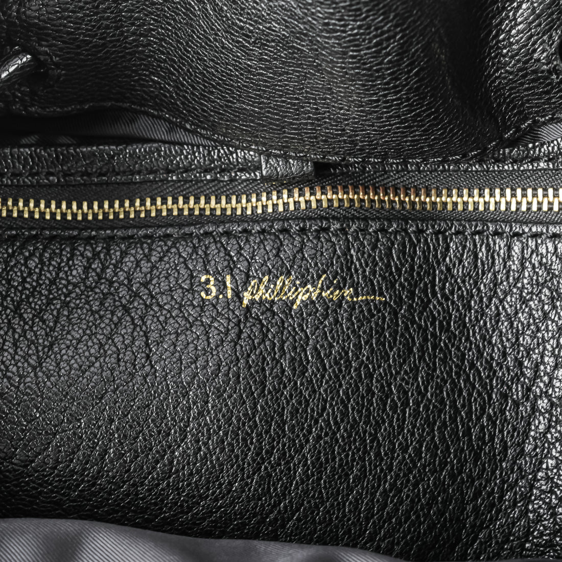 3.1 PHILLIP LIM Black Leather Bag
