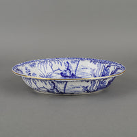 ROYAL CROWN DERBY Mikado Oval Serving Bowl