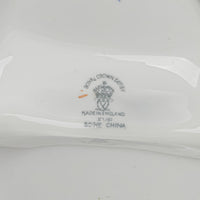 ROYAL CROWN DERBY Mikado Two-Section Relish Dish With Handle