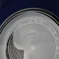 PYREX Blue Glass Nesting Mixing Bowls Set Of 3