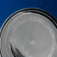 PYREX Blue Glass Nesting Mixing Bowls Set Of 3