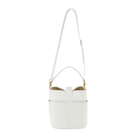 VERONICA BEARD Debut Shoulder Bag - White Leather