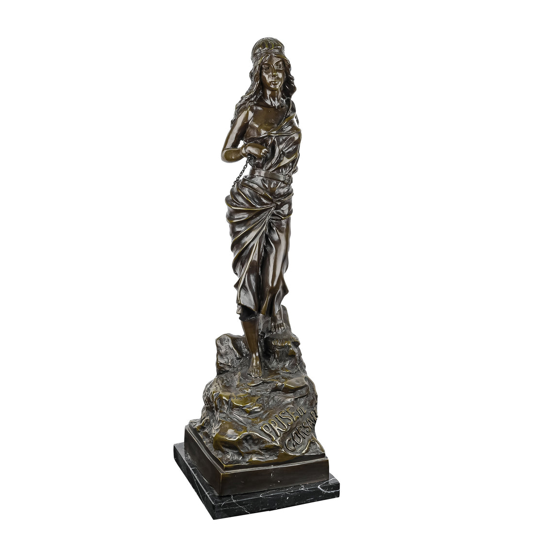 After Emmanuel Villanis (Fr. 1880-1920)"Prise De Corsaire"