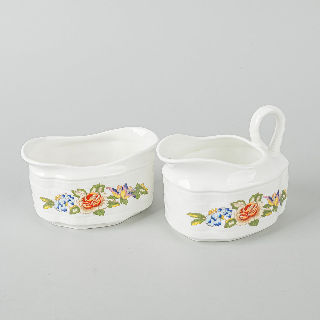 AYNSLEY Cottage Garden Berry Server 3 Pieces