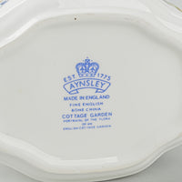 AYNSLEY Cottage Garden Berry Server 3 Pieces
