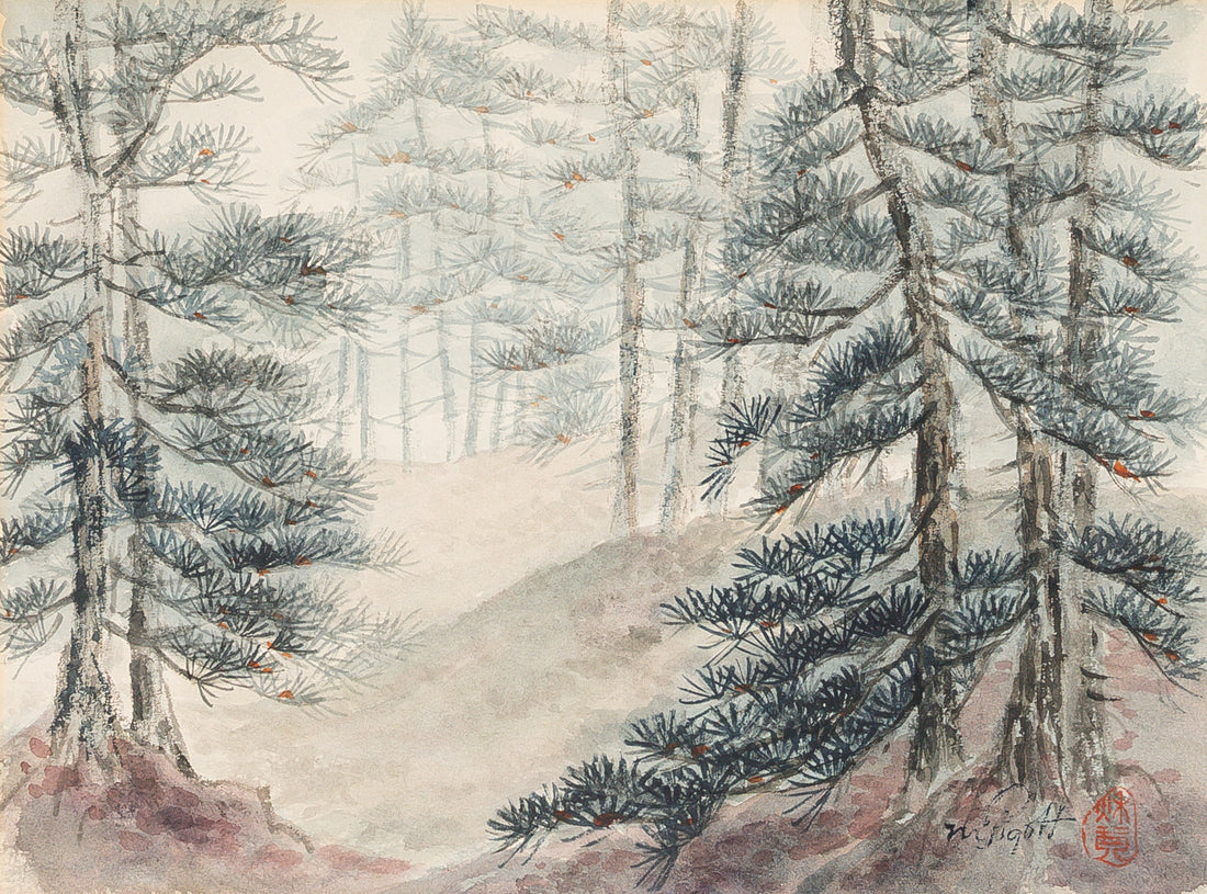 Marjorie Pigott (Canadian 1904-1990) Evergreen Forest