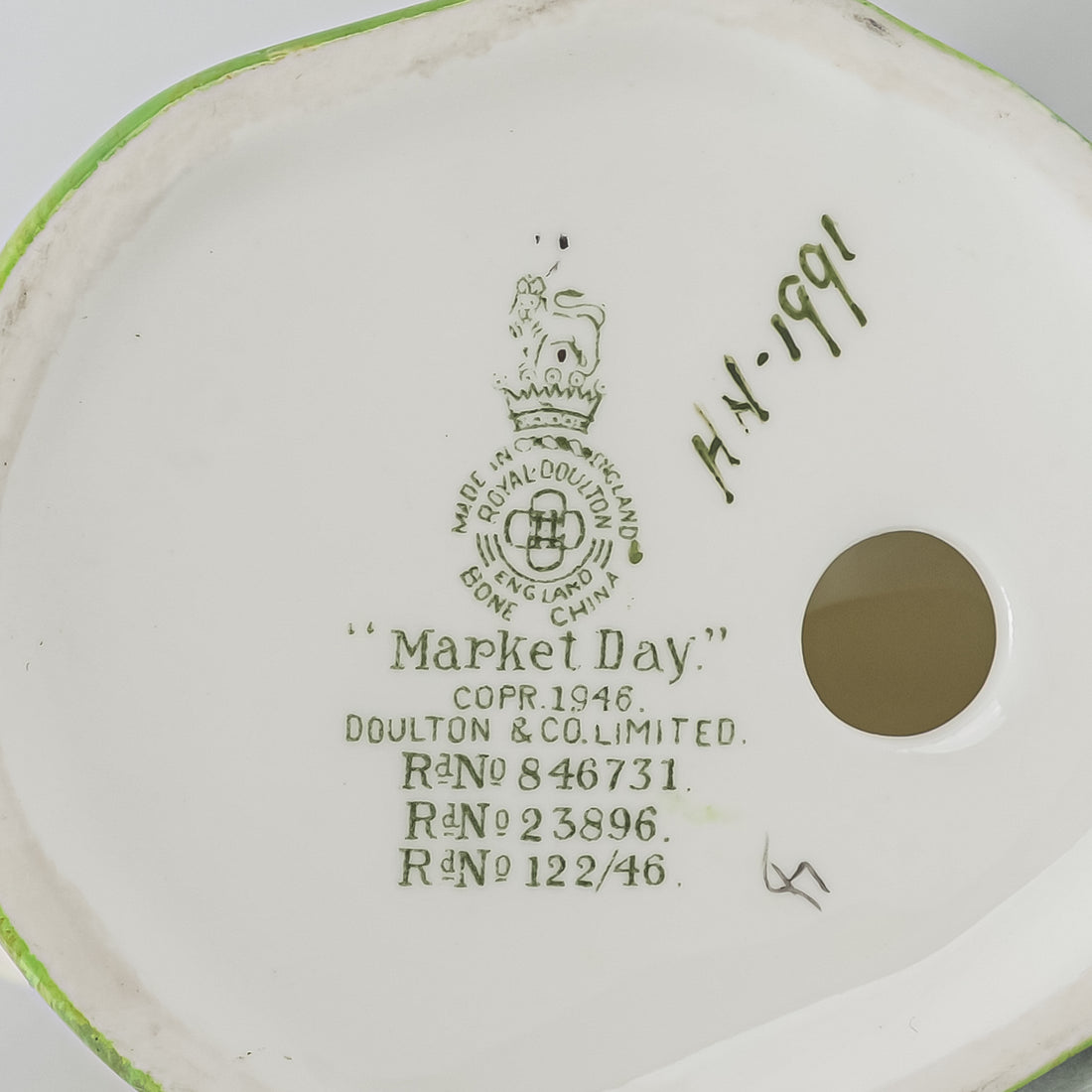 ROYAL DOULTON Figurine Market Day HN 1991