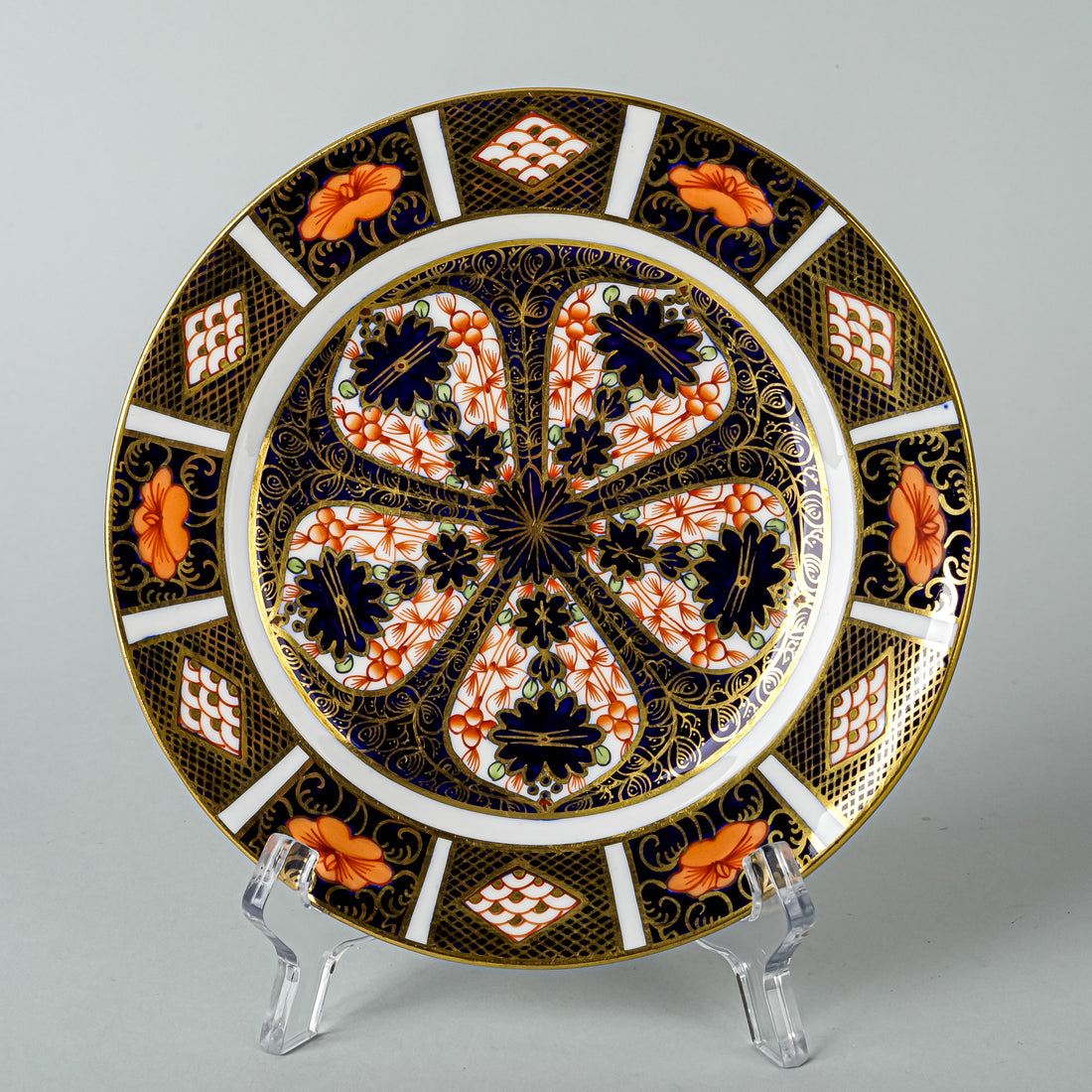 ROYAL CROWN DERBY Old Imari 1128 Bread And Butter Plate