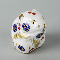 ROYAL CROWN DERBY Paperweight Harvest Mouse