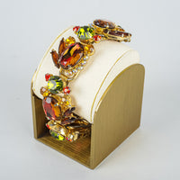 D & E Julianna Fall Colours Five-Link Bracelet