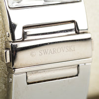 SWAROVSKI  Silver-Tone Gray Ombre Bangle