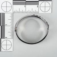 SWAROVSKI  Silver-Tone Gray Ombre Bangle