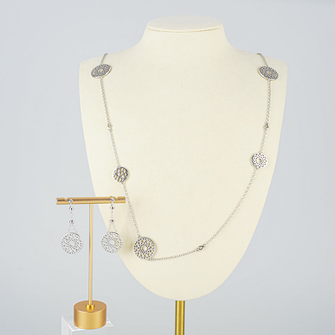 LINKS OF LONDON Sterling Silver Station Disc Set