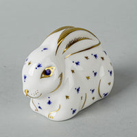 ROYAL CROWN DERBY Paperweight Baby Rabbit
