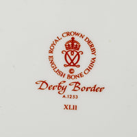ROYAL CROWN DERBY Derby Border A1253 Cake Plate