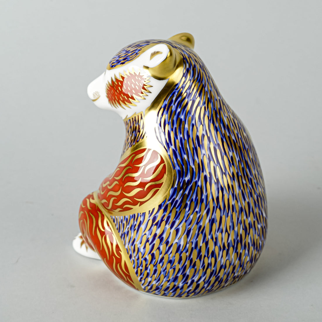ROYAL CROWN DERBY Paperweight Honey Bear