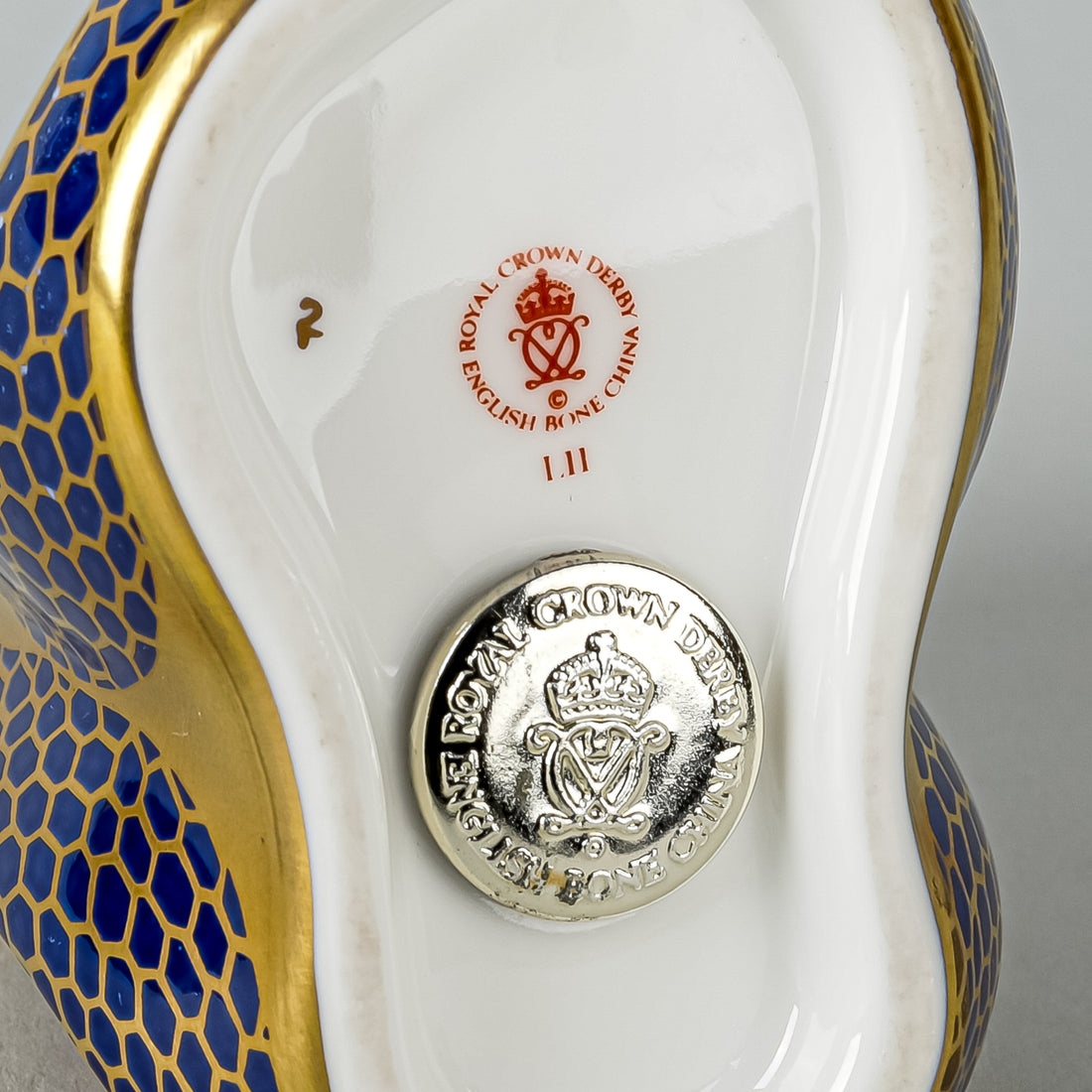 ROYAL CROWN DERBY Paperweight Snake