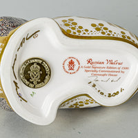 ROYAL CROWN DERBY Paperweight Russian Walrus H4.25"