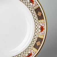 ROYAL CROWN DERBY Derby Border A1253 Salad/Dessert Plates Set of 4